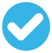 Blue Checkmark